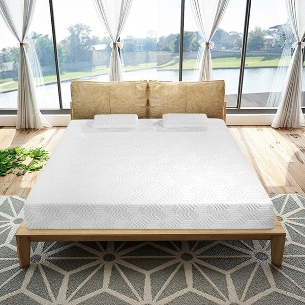 Ensemble matelas 10 COOL mi-ferme 3 couches moelleux avec 2 oreillers