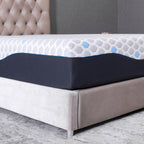 Matelas en mousse à mémoire de forme 10 pouces, matelas dans une boîte, mousse à mémoire de forme infusée de gel et de charbon de bambou