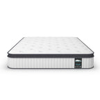 Matelas hybride à ressorts ensachés en mousse à mémoire de forme de 25 cm, confort moyen, pour chambre d'enfant ou d'amis