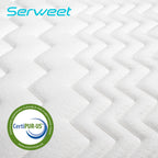 Matelas hybride de luxe en mousse à mémoire de forme de 10 pouces