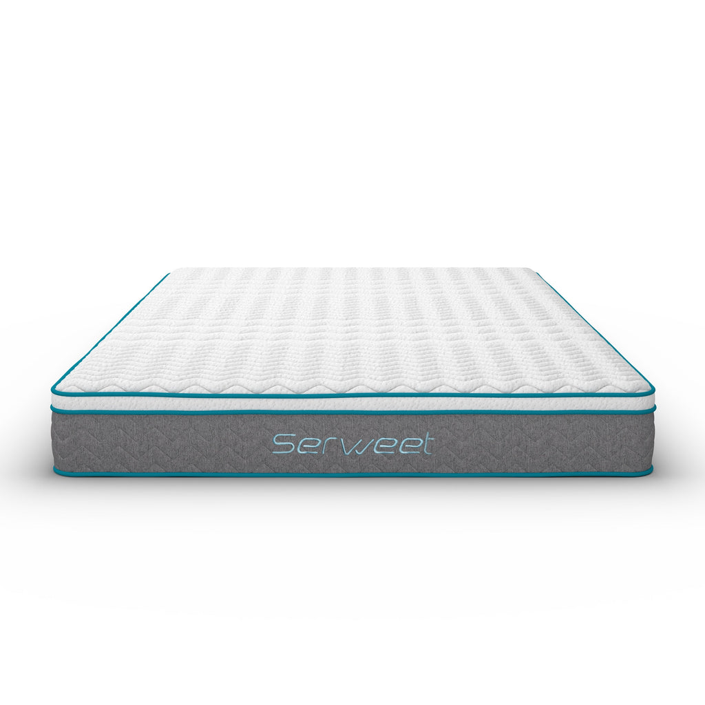 Matelas hybride de luxe en mousse à mémoire de forme de 10 pouces