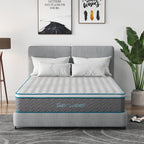 Matelas hybride de luxe en mousse à mémoire de forme de 10 pouces