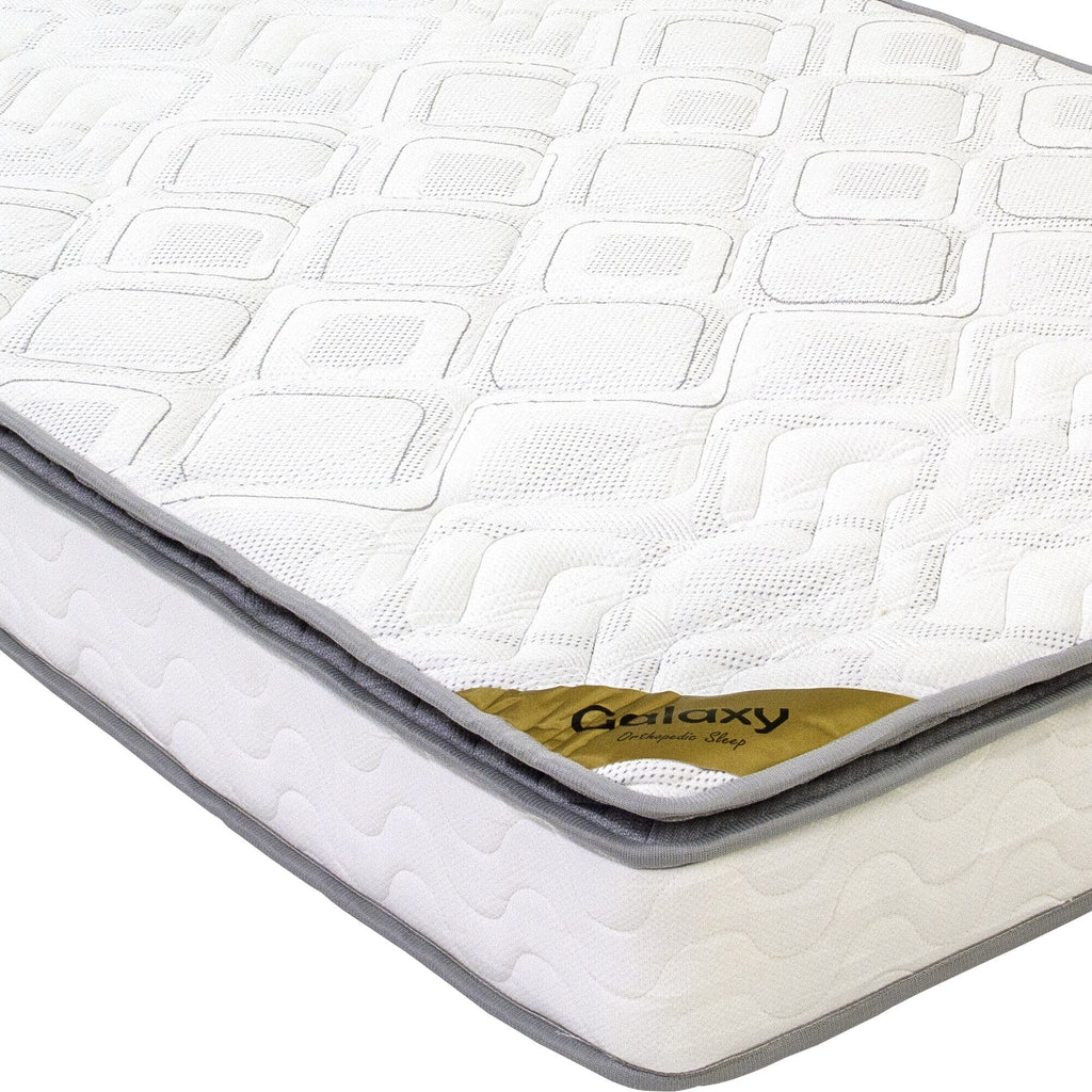 Matelas à ressorts ensachés en mousse moyennement ferme de 9 pouces, entièrement assemblé, bon pour le dos.
