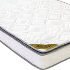 Matelas à ressorts ensachés en mousse moyennement ferme de 9 pouces, entièrement assemblé, bon pour le dos.