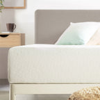 Matelas en mousse à mémoire de forme au thé vert de 10 pouces