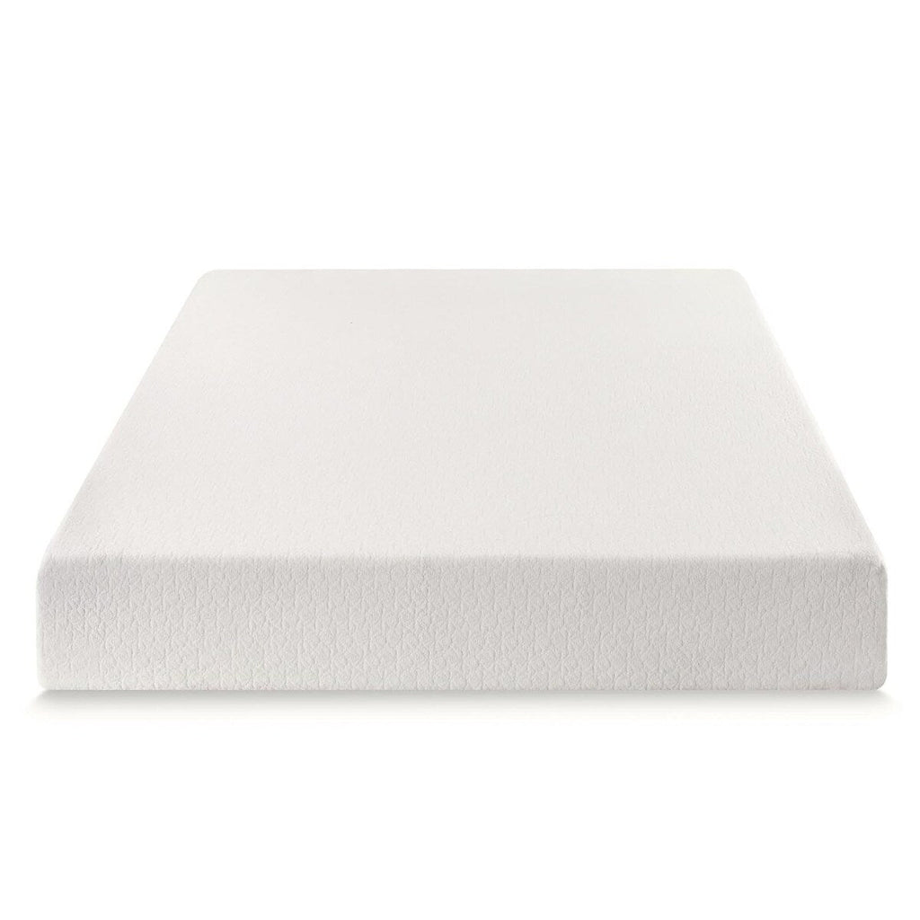 Matelas en mousse à mémoire de forme au thé vert de 10 pouces
