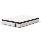 Matelas haut de gamme en mousse à mémoire de forme et ressorts ensachés de 25 cm, Eruo Top Mattress