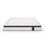 Matelas haut de gamme en mousse à mémoire de forme et ressorts ensachés de 25 cm, Eruo Top Mattress
