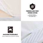 Matelas Queen en mousse à mémoire de forme de 10 pouces, infusé de gel blanc, de thé vert et de gel rafraîchissant