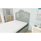 Matelas Queen mi-ferme de 10 pouces avec housse rafraîchissante