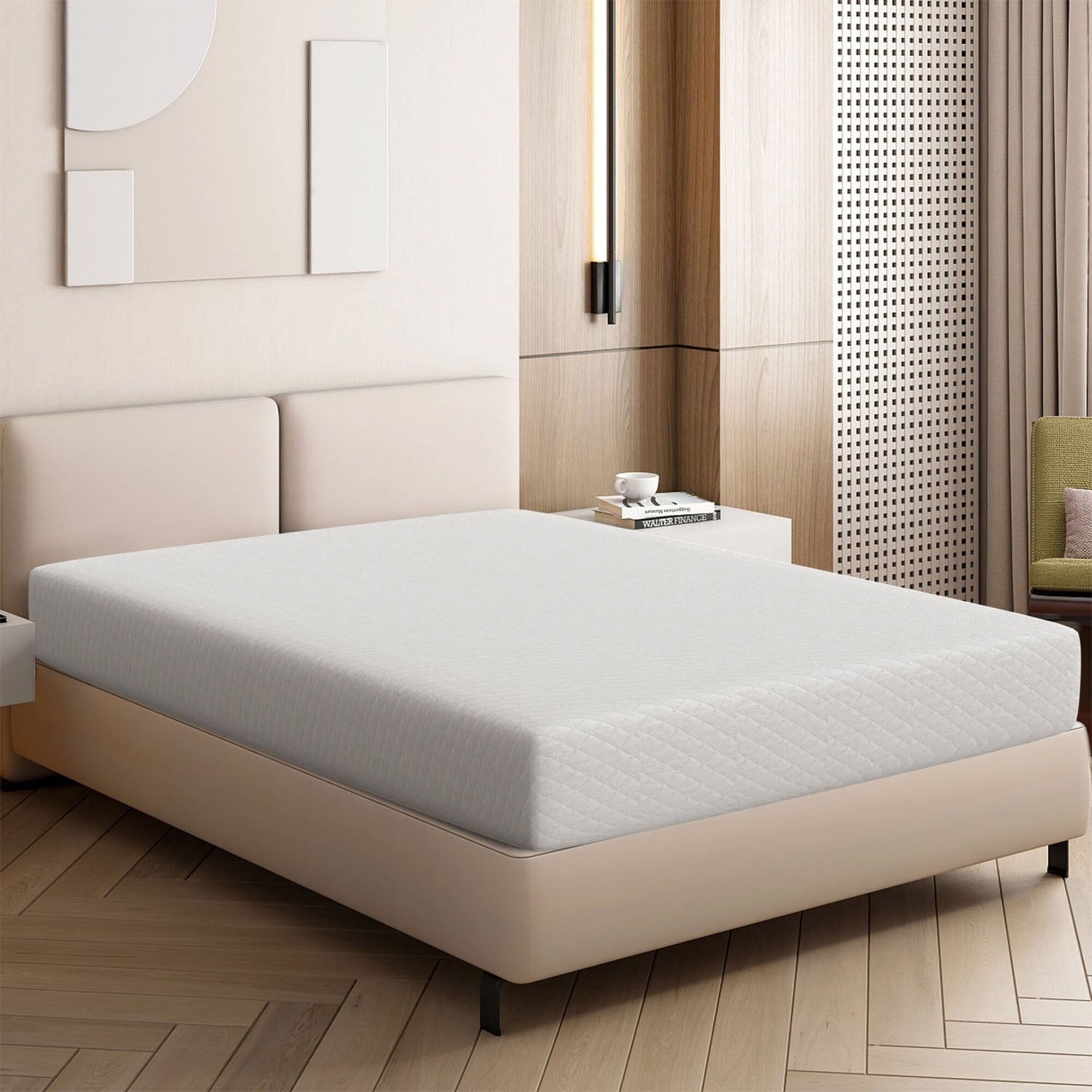 Matelas en mousse à mémoire de forme infusée de gel de 10 po