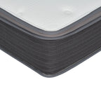 Matelas hybride à ressorts ensachés de 10 po dans une boîte, matelas en mousse viscoélastique avec gel