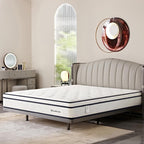 Matelas à ressorts indépendants ensachés en mousse à mémoire de forme de 10 pouces, livré dans une boîte