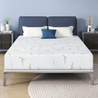 Matelas en mousse à mémoire de forme de 10 pouces en gel dans une boîte, soulageant la pression moyenne et isolant les mouvements