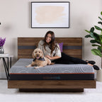 Matelas hybride en mousse à mémoire de forme de 10 pouces