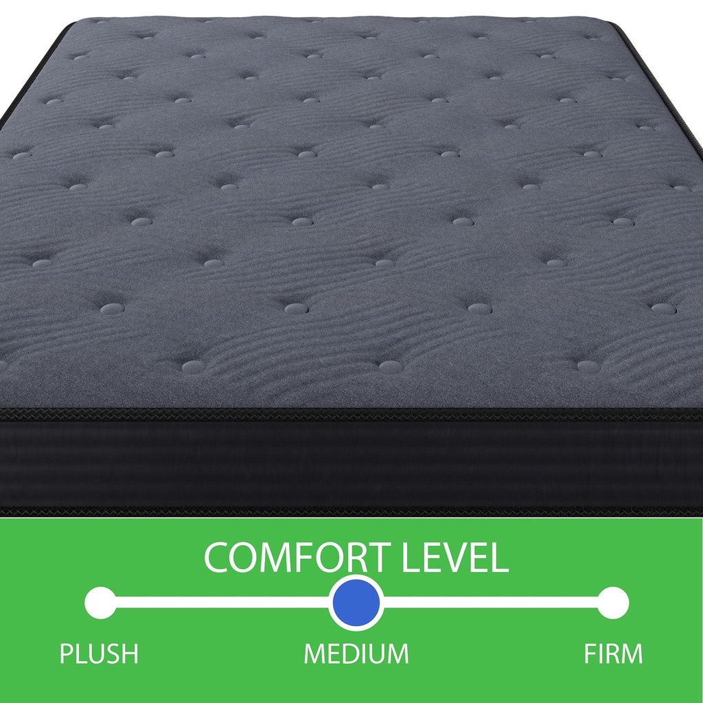 Matelas confort en mousse à mémoire de forme de 10 pouces