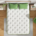 Matelas hybride en mousse à mémoire de forme de 10 pouces dans une boîte