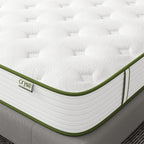 Matelas hybride en mousse à mémoire de forme de 10 pouces dans une boîte