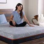 Matelas hybride de 10 pouces avec plateau en billes de gel
