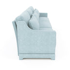 Canapé 4 places en chenille 105,9 avec base ergonomique en bois et éponge haute résilience pour le salon