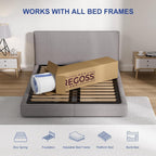 Matelas hybride en mousse à ressorts de 10 pouces, matelas double grandeur, dans une boîte