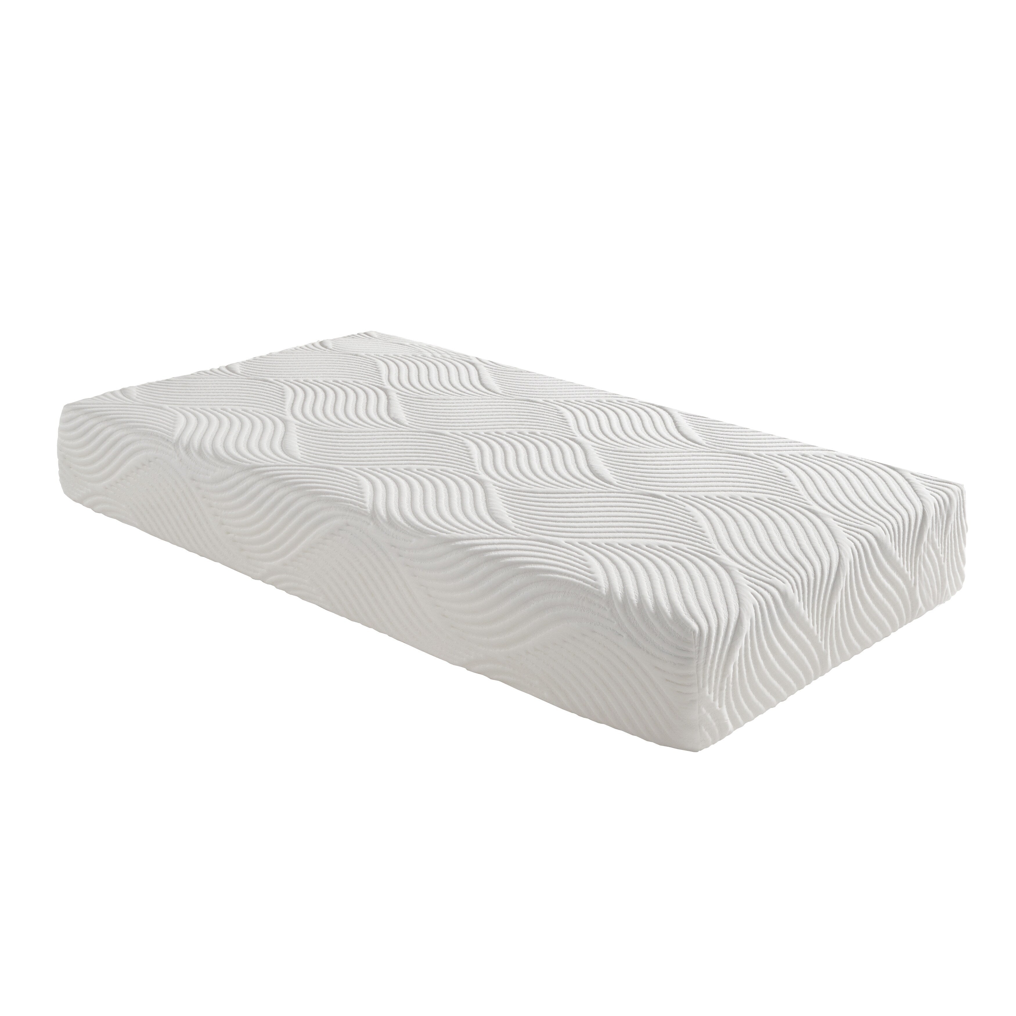 Matelas en mousse à mémoire de forme infusée de gel, 10 lits, dans une boîte