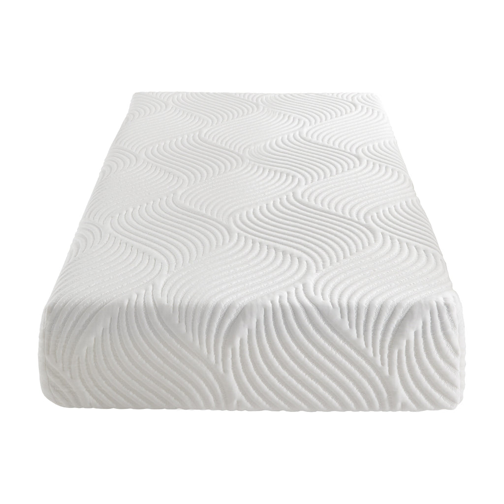 Matelas en mousse à mémoire de forme infusée de gel, 10 lits, dans une boîte