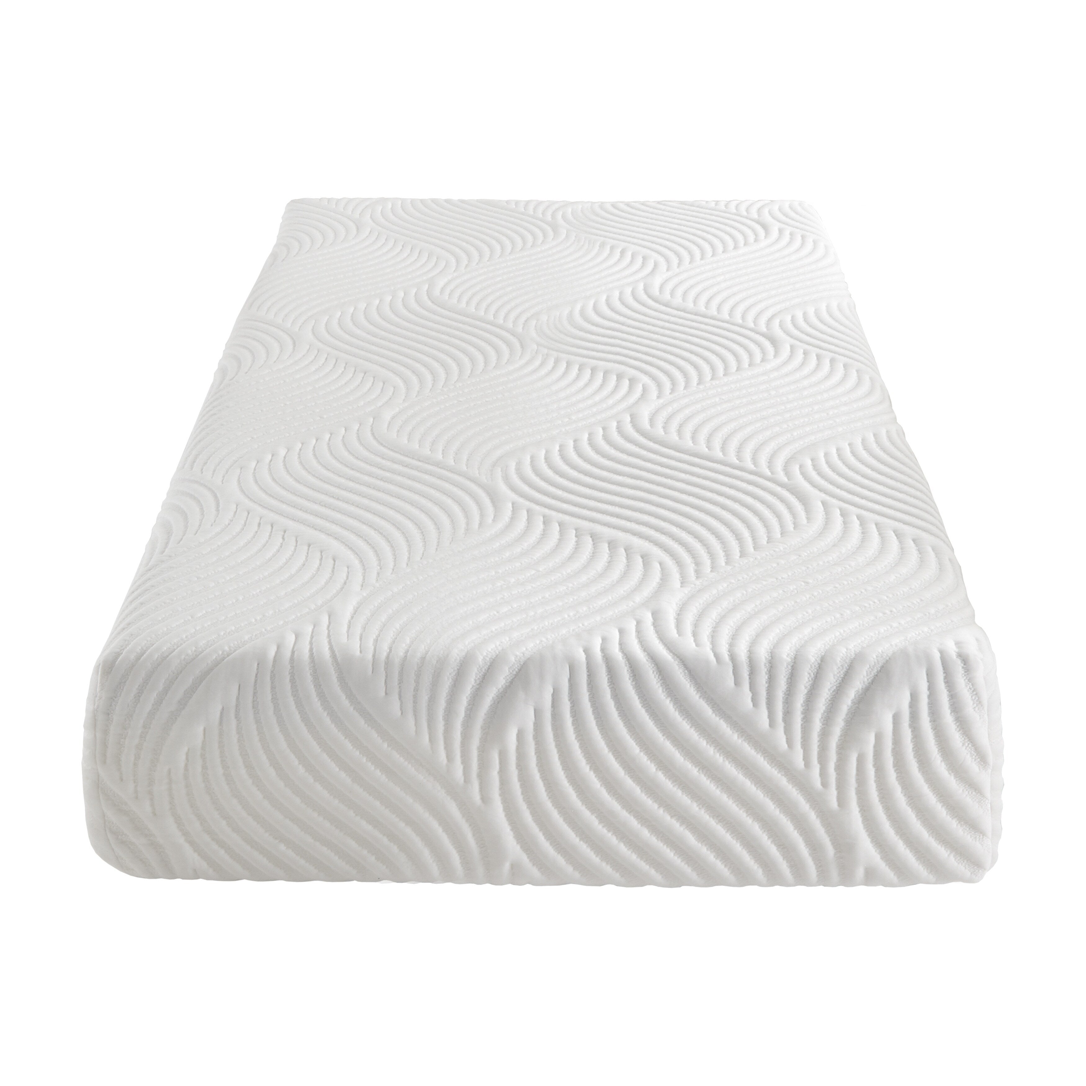 Matelas en mousse à mémoire de forme infusée de gel, 10 lits, dans une boîte