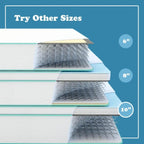 Matelas hybride à ressorts ensachés en mousse à mémoire de forme Cool Gel de 10 pouces par BRN