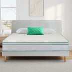 Matelas hybride à ressorts ensachés en mousse à mémoire de forme Cool Gel de 10 pouces par BRN