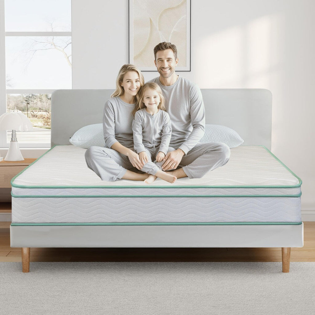 Matelas hybride à ressorts ensachés en mousse à mémoire de forme Cool Gel de 10 pouces par BRN