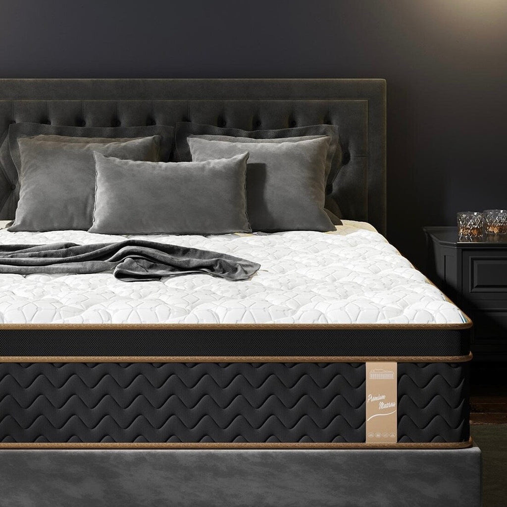 10 matelas hybrides moelleux avec ressorts indépendants et mousse à mémoire de forme, sans fibre de verre