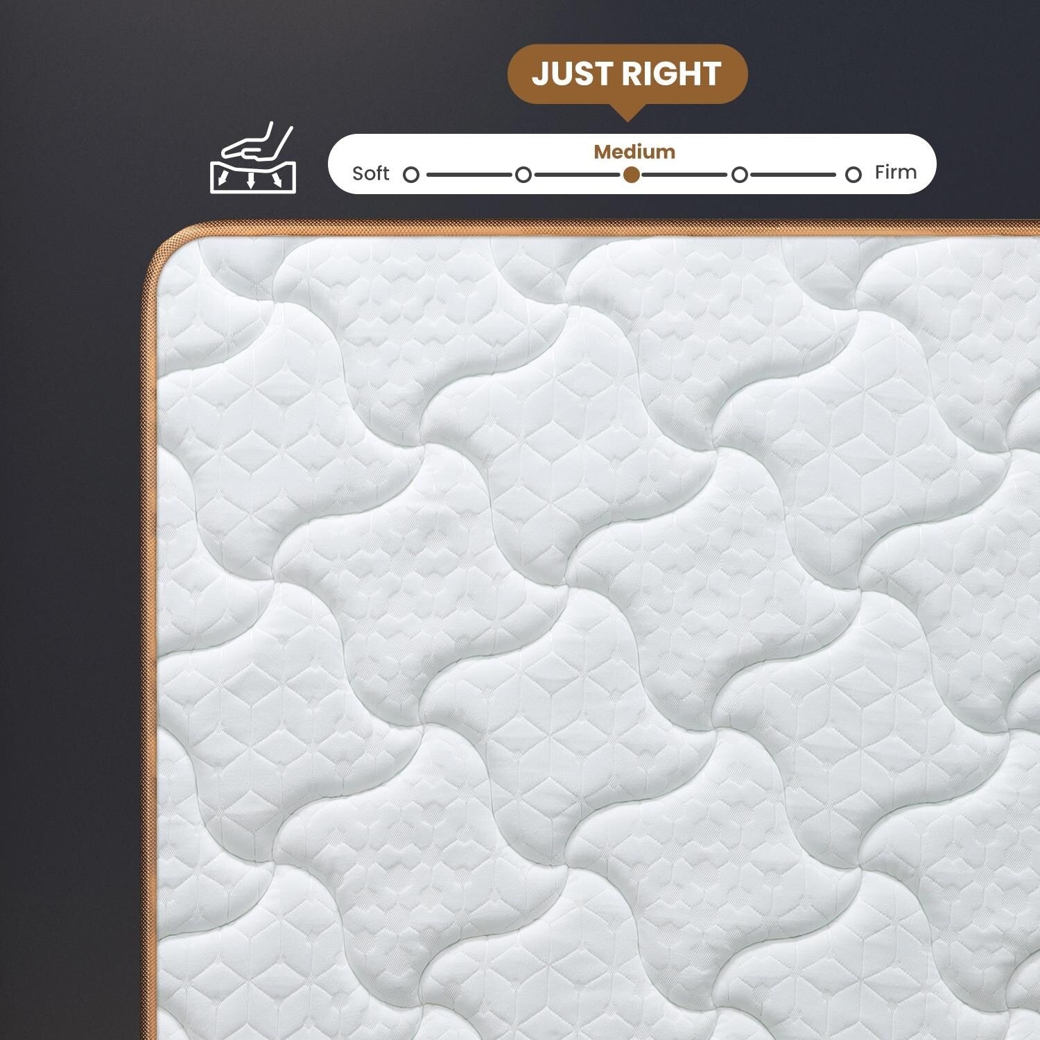 Lot de 10 matelas moelleux avec ressorts ensachés et mousse à mémoire de forme, sans fibre de verre, isolation des mouvements, support des bords, matelas dans une boîte