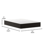 Matelas hybride en mousse et ressorts ensachés, matelas dans une boîte