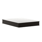 Matelas hybride en mousse et ressorts ensachés, matelas dans une boîte