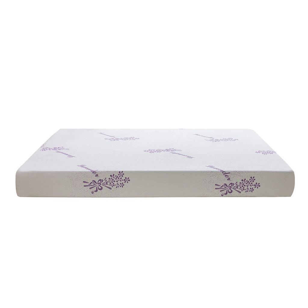 Matelas 10, avec mousse à mémoire de forme, infusion de lavande, confort rafraîchissant
