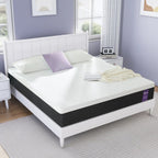 10 matelas en mousse à mémoire de forme moyenne sans bruit infusé Ge