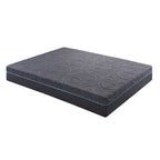 Matelas hybride en mousse à mémoire de forme infusée de gel Eastern King Bed de 11 pouces, gris foncé, matelas dans une boîte