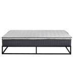 Matelas simple en mousse gel 11 avec ressorts ensachés