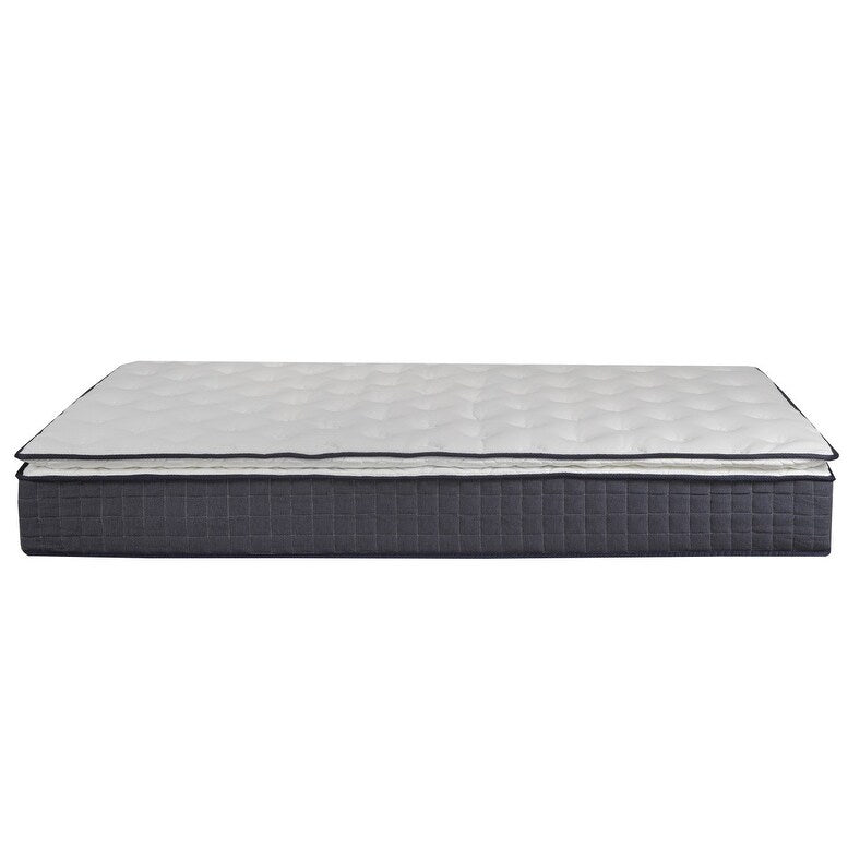 Matelas simple en mousse gel 11 avec ressorts ensachés