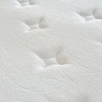 Matelas Queen Size 12 pouces, matelas hybride Queen Size, matelas à ressorts ensachés en mousse à mémoire de forme, matelas à faible transfert de mouvement dans une boîte