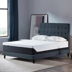 Matelas en mousse à mémoire de forme avec gel de 12 pouces (double) - Matelas rafraîchissant moelleux moyen