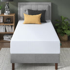 Matelas en mousse à mémoire de forme rafraîchissante au thé vert, 30 cm, sans fibre de verre, mousse rafraîchissante, soulageant la pression, lit-en-boîte, lit simple