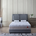 Matelas hybride 12 pouces en boîte, ressorts ensachés individuels, fermeté moyenne, mousse à mémoire de forme