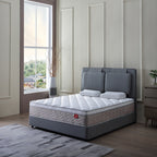 Matelas hybride 12 pouces en boîte, ressorts ensachés individuels, fermeté moyenne, mousse à mémoire de forme