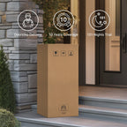 Matelas hybride à ressorts ensachés en mousse à mémoire de forme de 12 pouces - Blanc