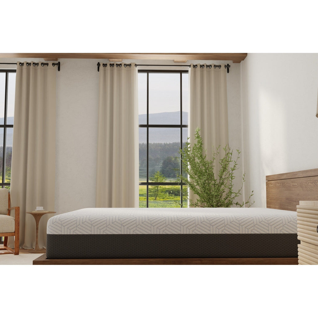 Matelas Queen moelleux de 12 pouces avec housse rafraîchissante