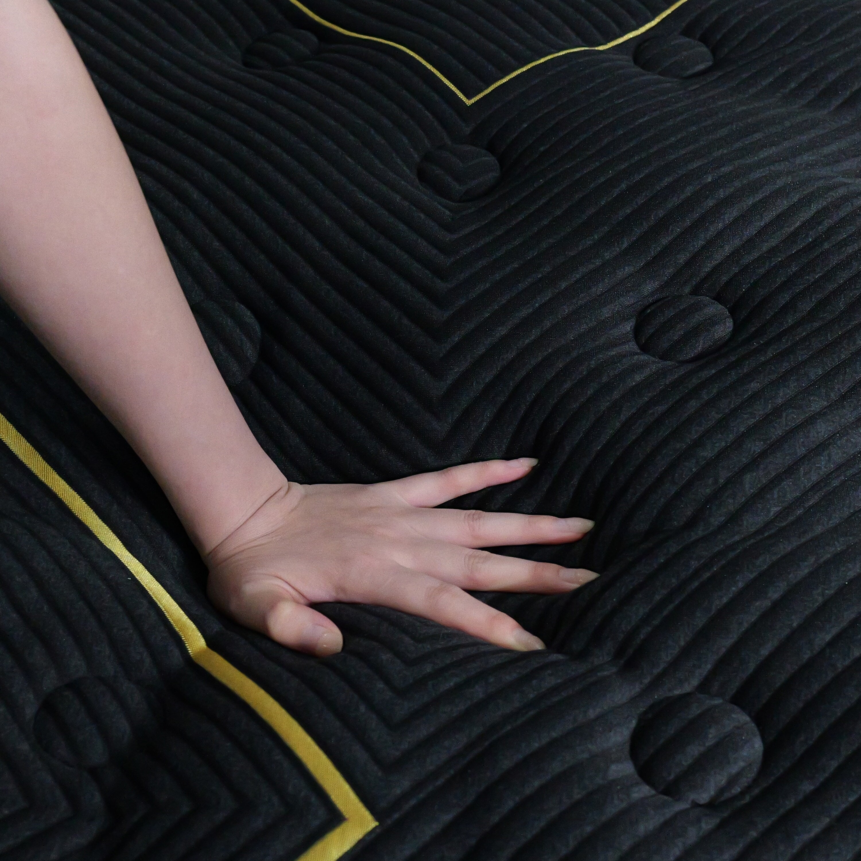 Matelas hybride en mousse à mémoire de forme avec gel de 12 pouces et ressorts ensachés