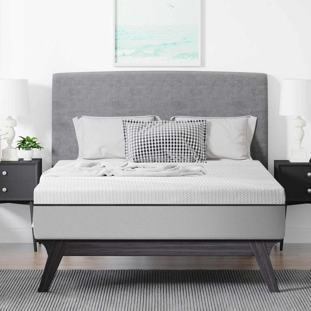 Matelas en mousse à mémoire de forme infusé de gel et de charbon de bois de 12 pouces (Queen)