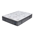 Matelas hybride en mousse à mémoire de forme ferme Euro Top de 12 pouces